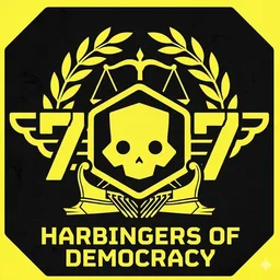 77th Harbingers of Democracy Logo