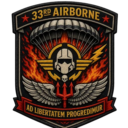 33rd Airborne Division Logo