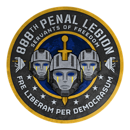 888th Penal Legion "Servants of Freedom" Logo