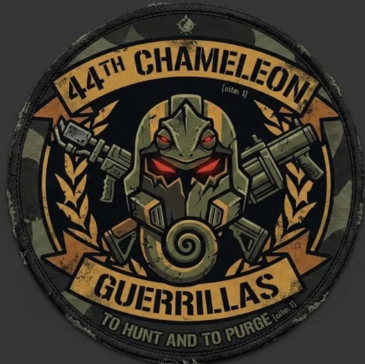 44th Chameleon Geurrillas Logo