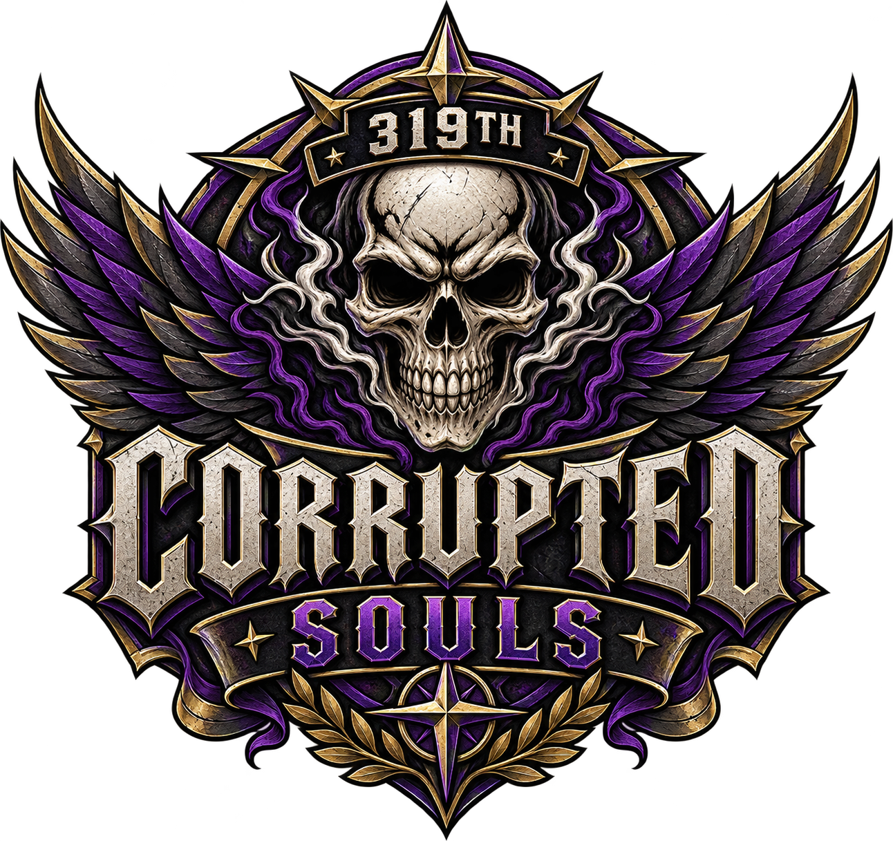 319TH Corrupted Souls Logo