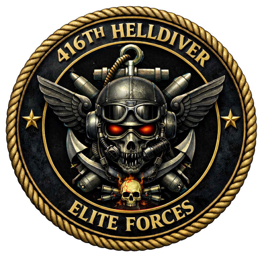 416th Helldiver Elite Forces Logo
