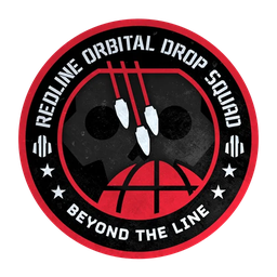 Redline Orbital Drop Squad Logo