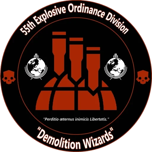 55th Explosive Ordinance Division Logo