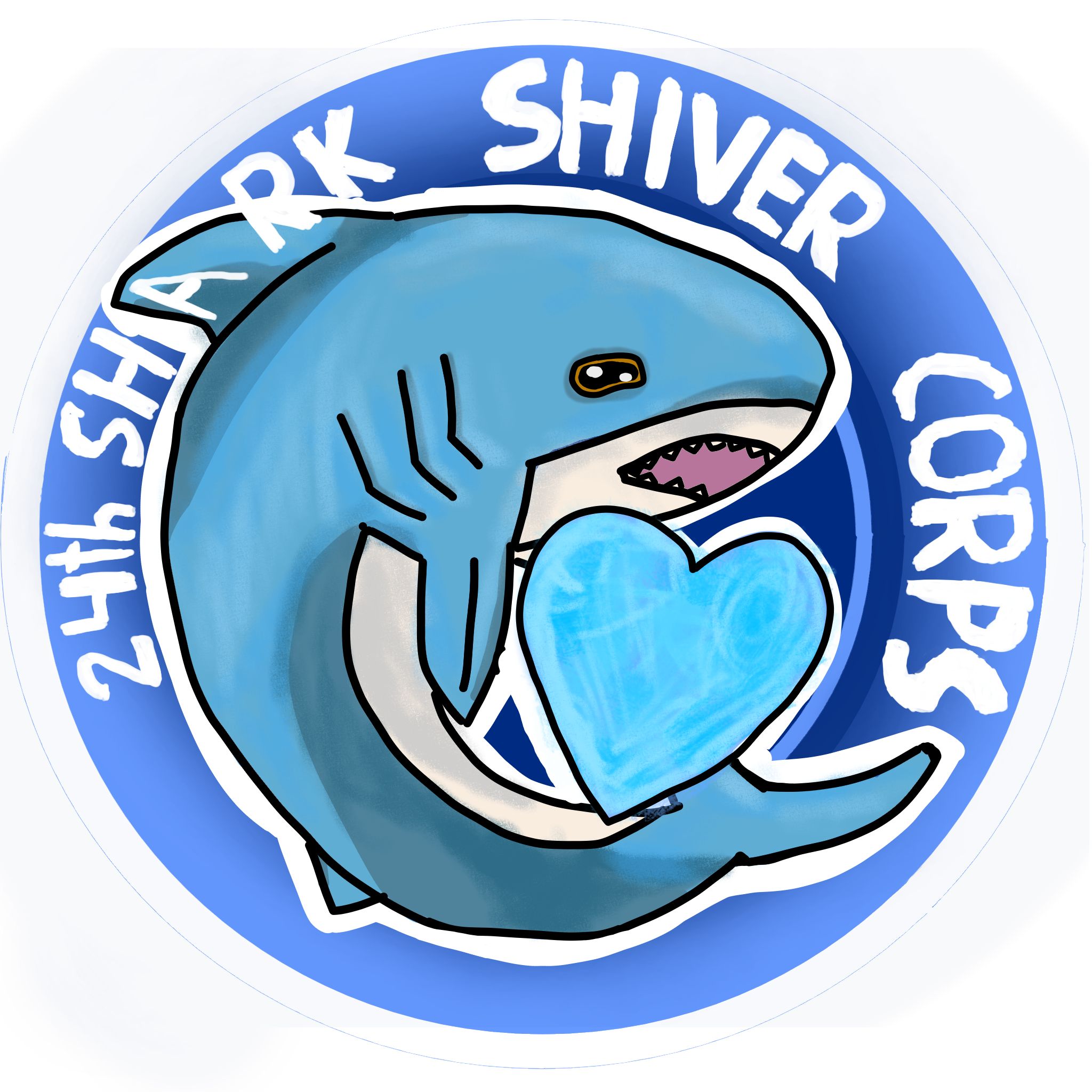 24th Shark Shiver Corps Logo