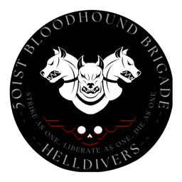 The 501st Bloodhound Brigade Logo