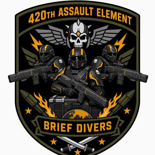 420th Assault Element "Brief Divers" Logo