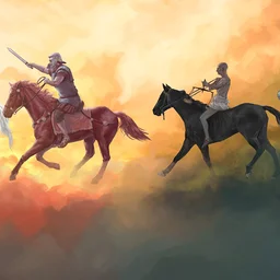 The Elemental horsemen