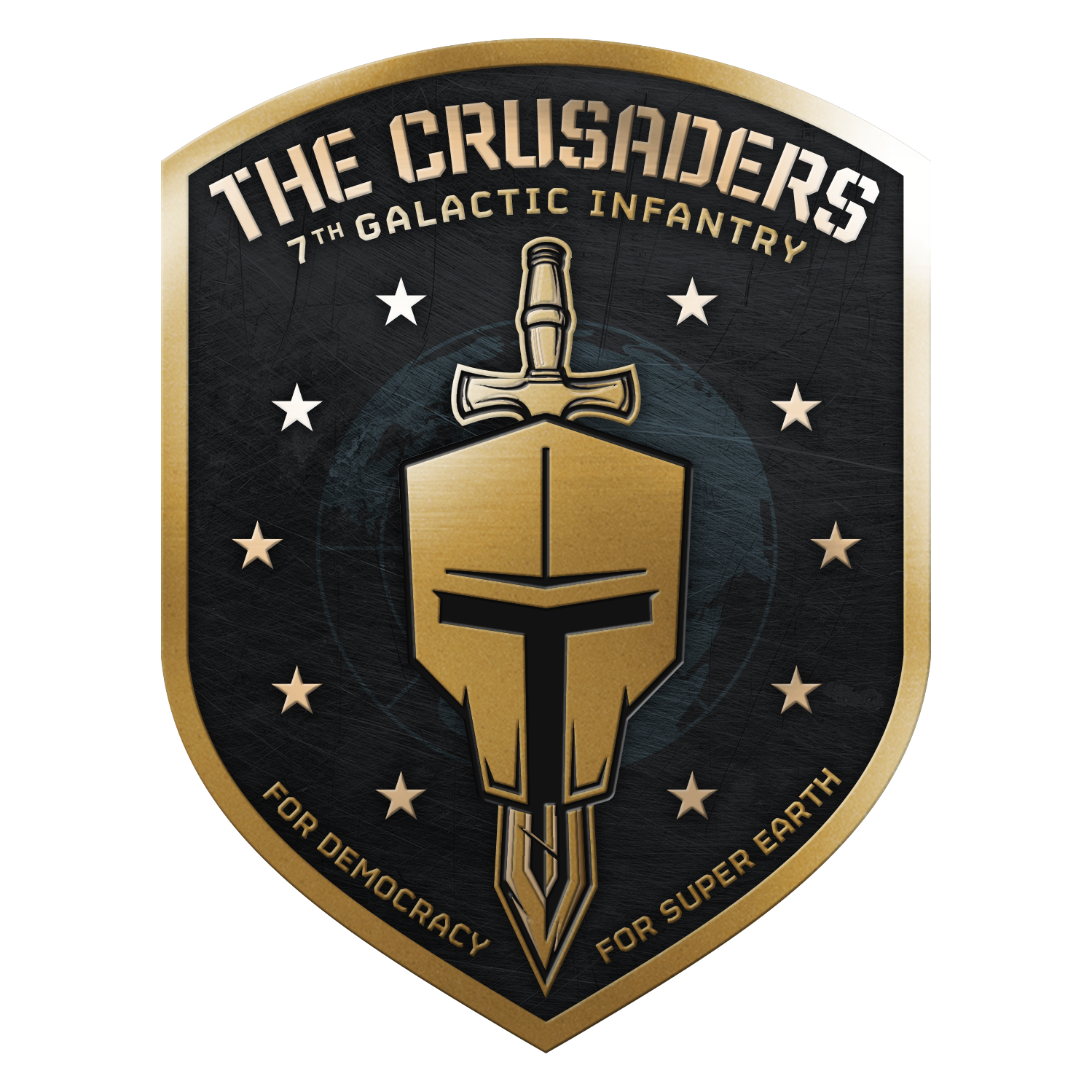 The Crusaders - 7th Galactic Infantry Logo