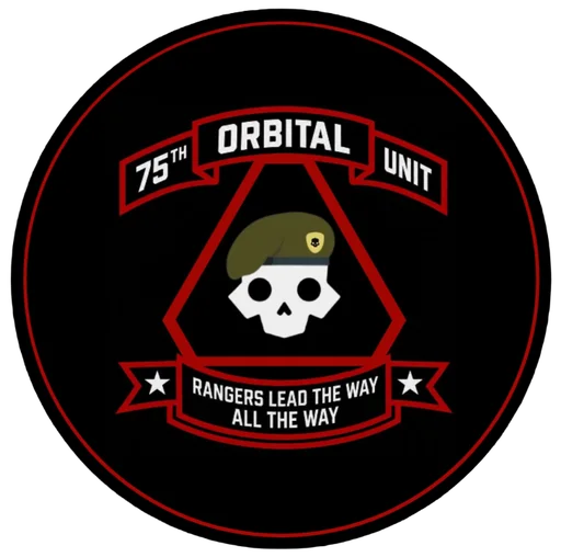 75th Orbital Unit Logo