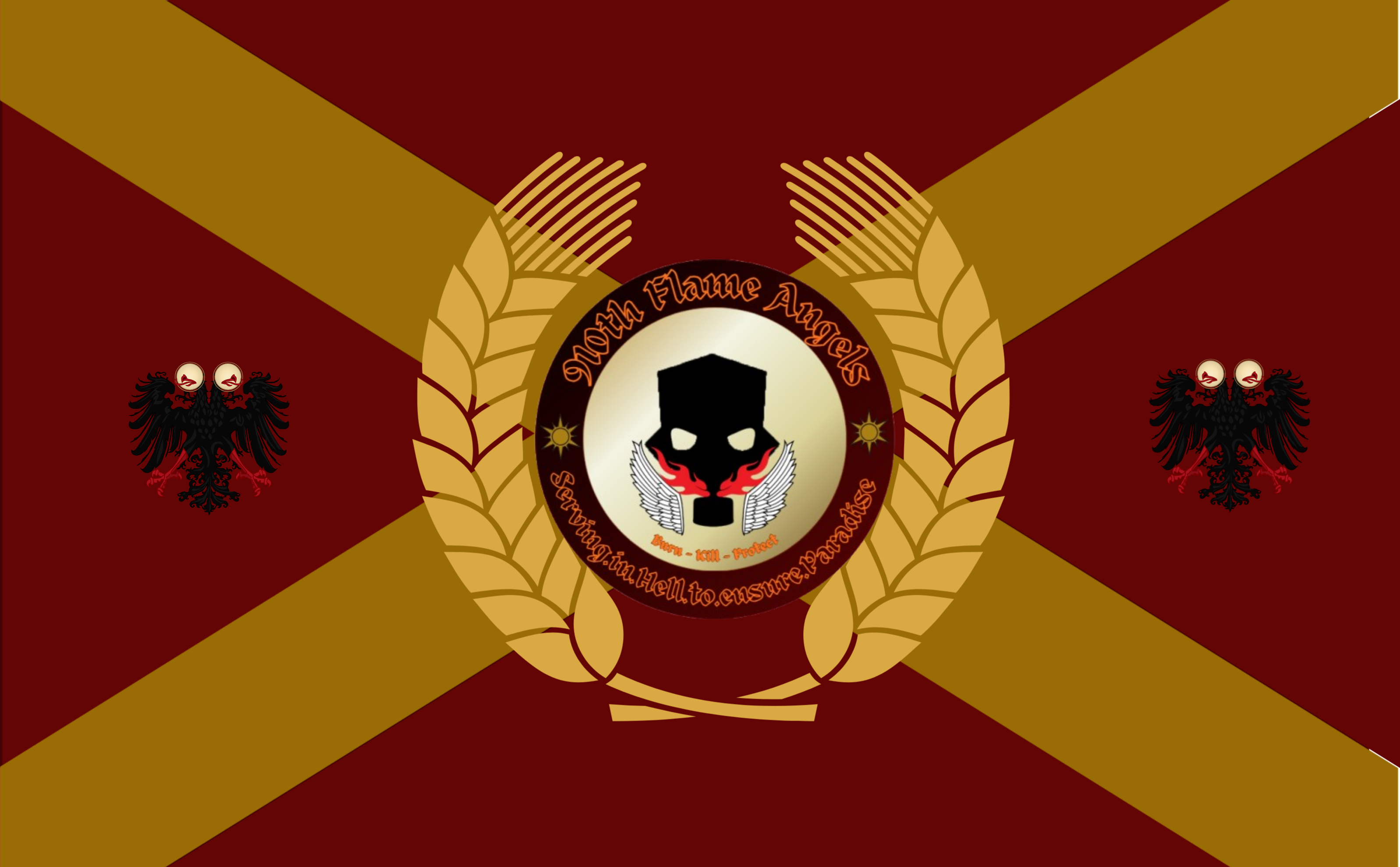 910th Flame Angels Logo