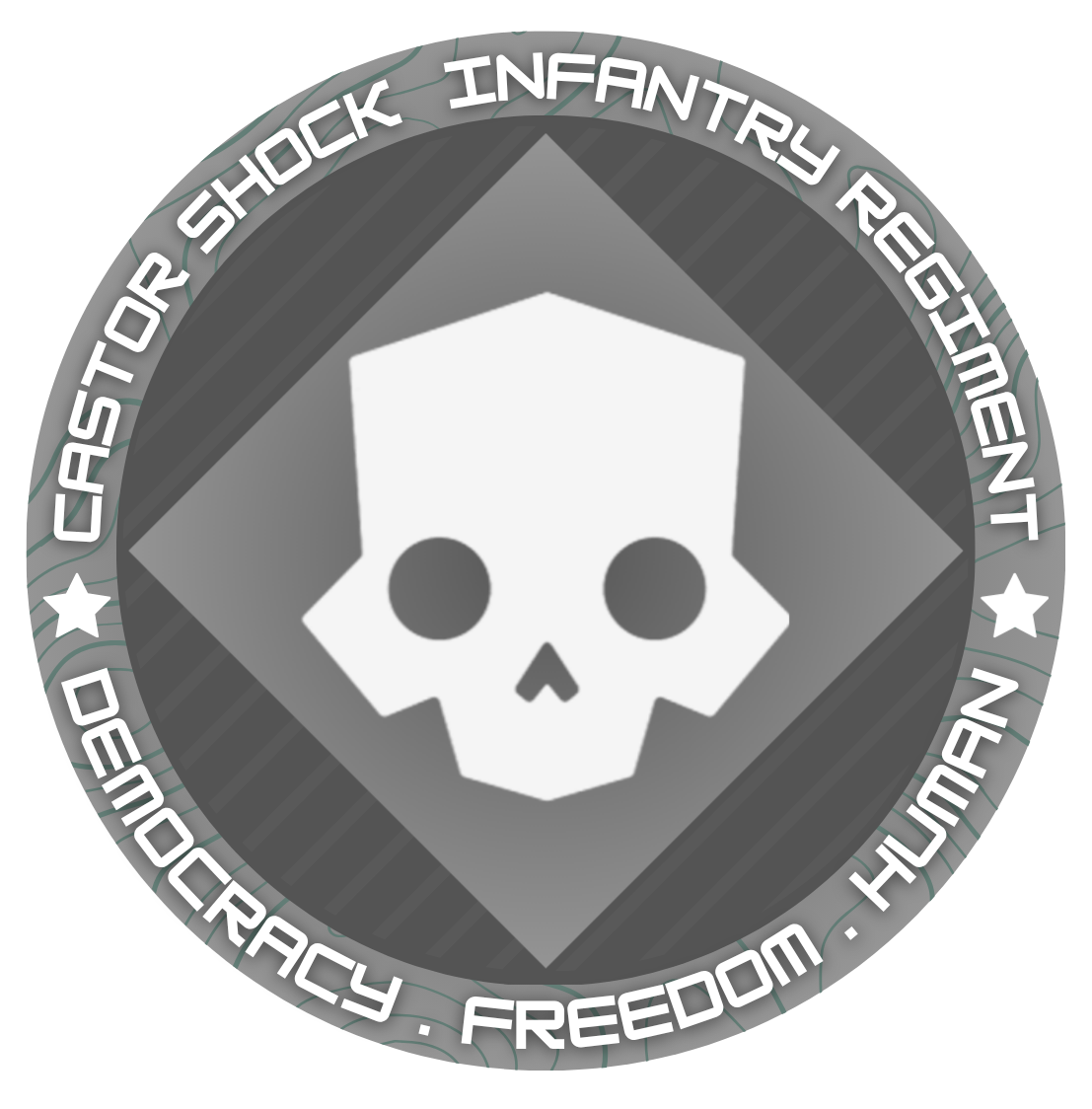 Castor Shock infantry Regiment Logo