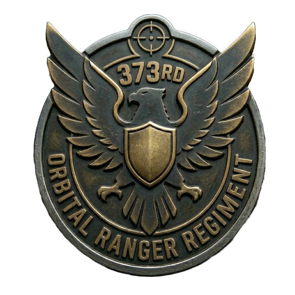 The 373rd Orbital Ranger Regiment Logo
