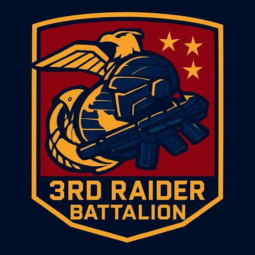3rd Battalion 1st Hell Raiders Logo