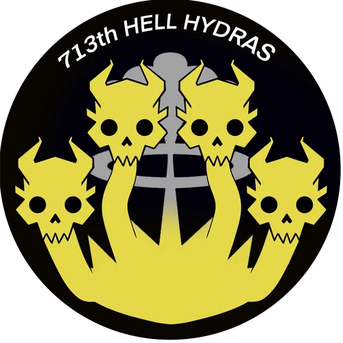 713th Hell Hydras Shock Infantry Logo