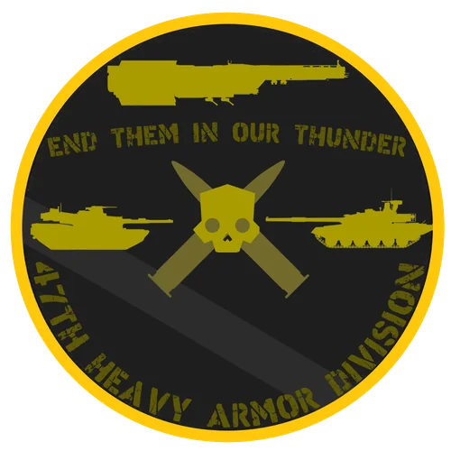 47th Heavy Armor Division, Hellstormers Logo
