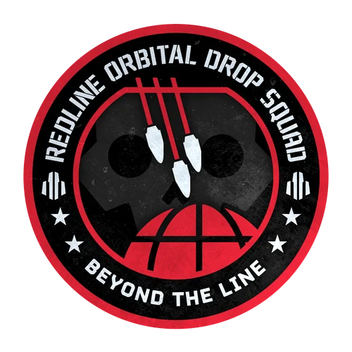 Redline Orbital Drop Squad Logo