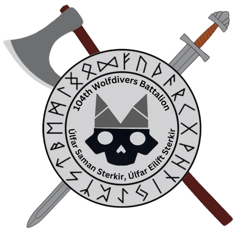 104th Wolfdivers Battalion Logo