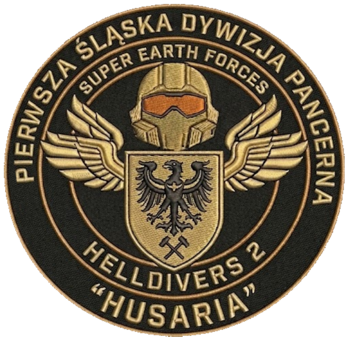 Pierwsza Śląska Dywizja Pancerna "Husaria" Logo