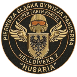 Pierwsza Śląska Dywizja Pancerna "Husaria" Logo