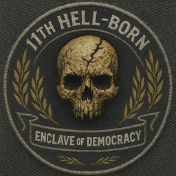 11th Hell-Born, Enclave Of Democracy Logo