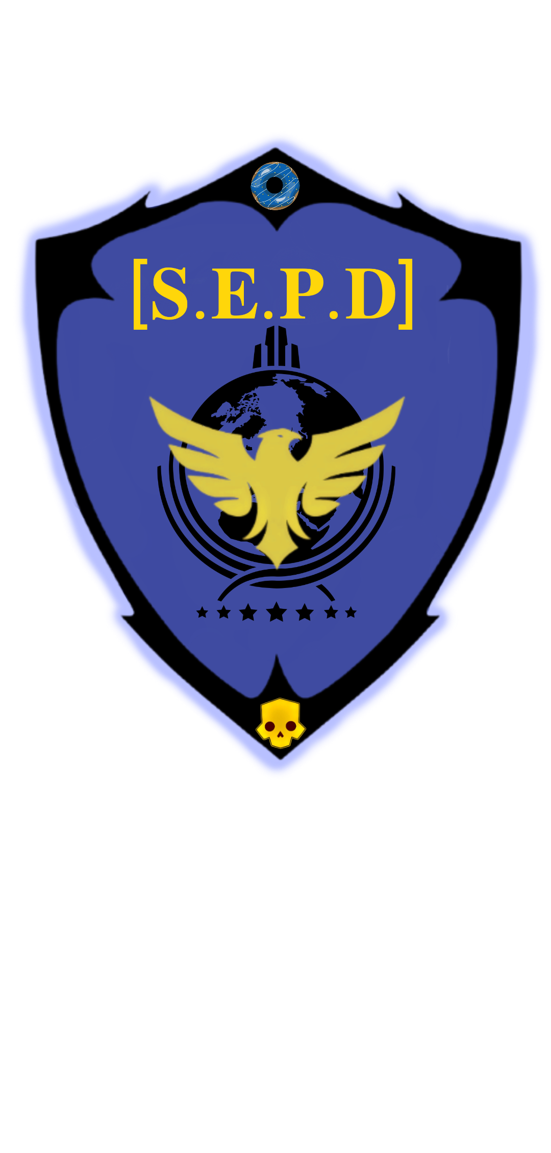 The Super Earth Police Department [ S.E.P.D ] Logo