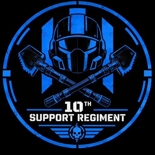 10th ,,Emerian" Support Regiment Logo
