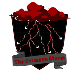 The Crimson Storm Logo