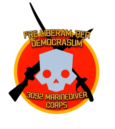 3092 MarineDiver corps Logo