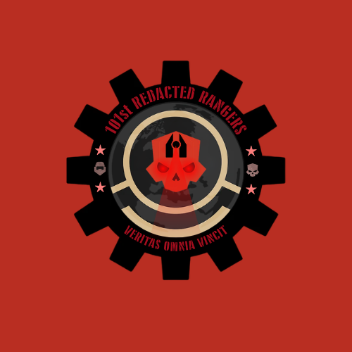 101st Redacted Rangers Logo