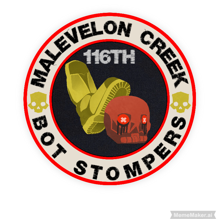 Malevalon Creek Bot Stompers Logo