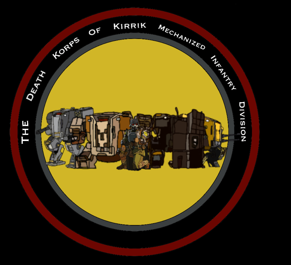 Death Korps of Kirrik Mechanized Infantry Logo