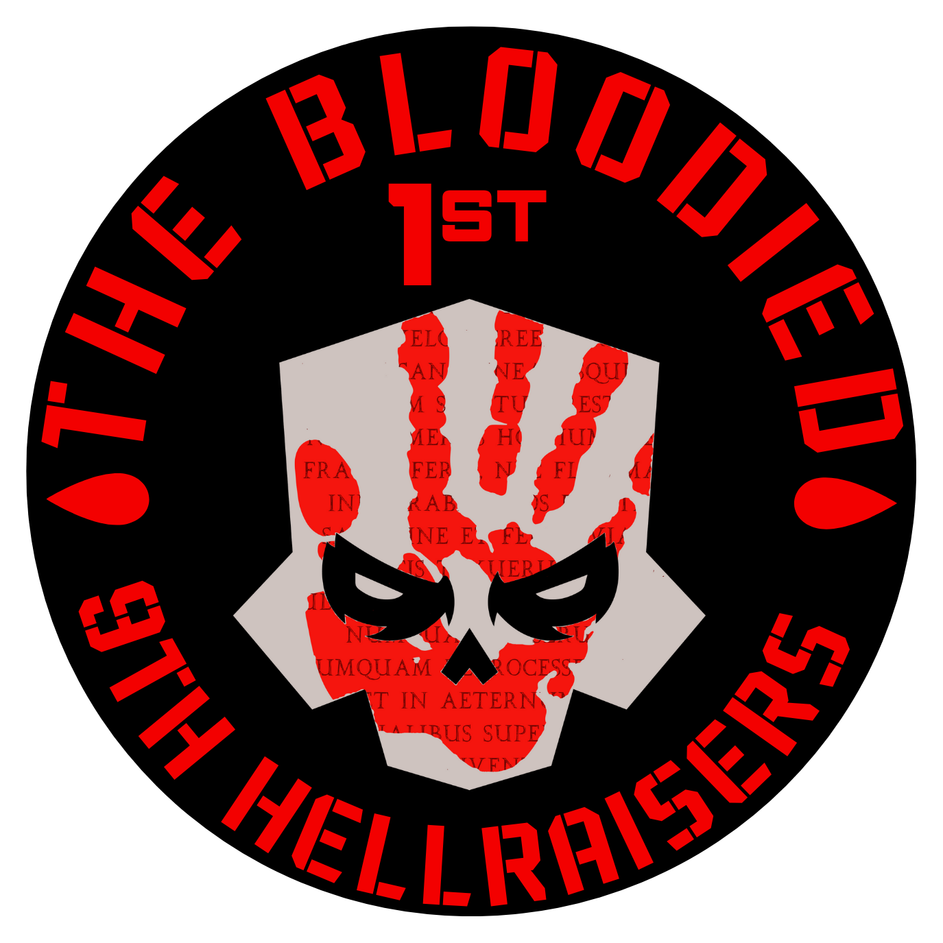 1st Bloodied Logo