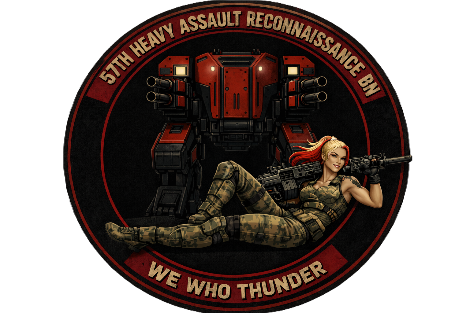 57th Heavy Assault Recon BN Logo
