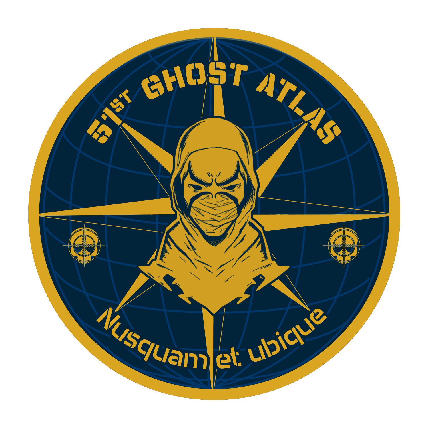 51st Ghost Atlas Platoon Logo