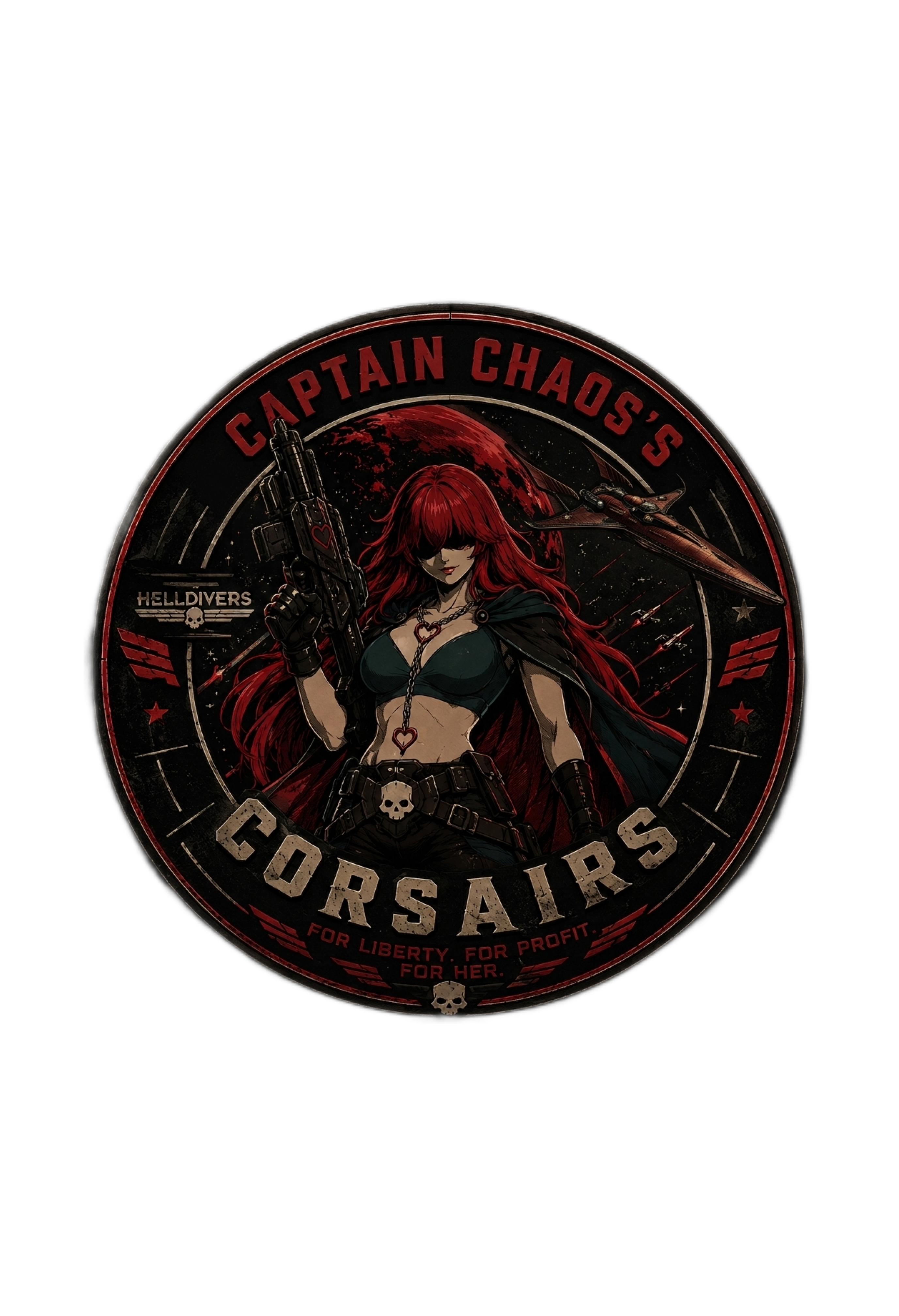 Captain Chaos' Corsairs Logo