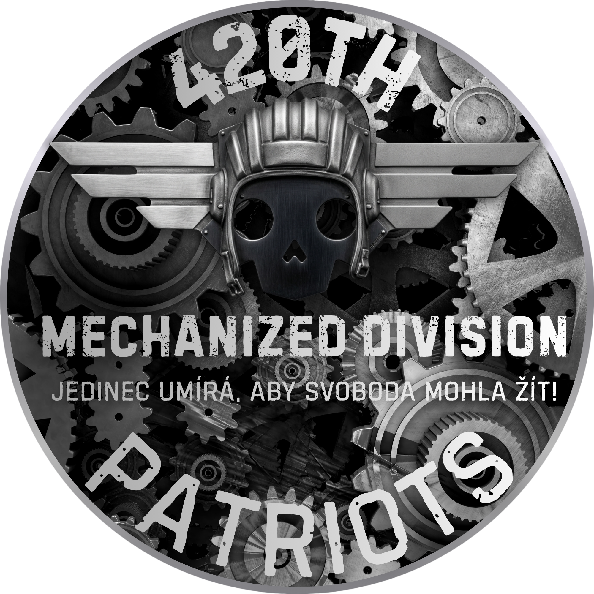 420th Patriots Mechanised Division Logo