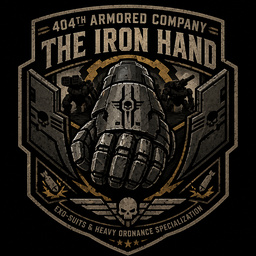 404th Armored Company – “The Iron Hand”