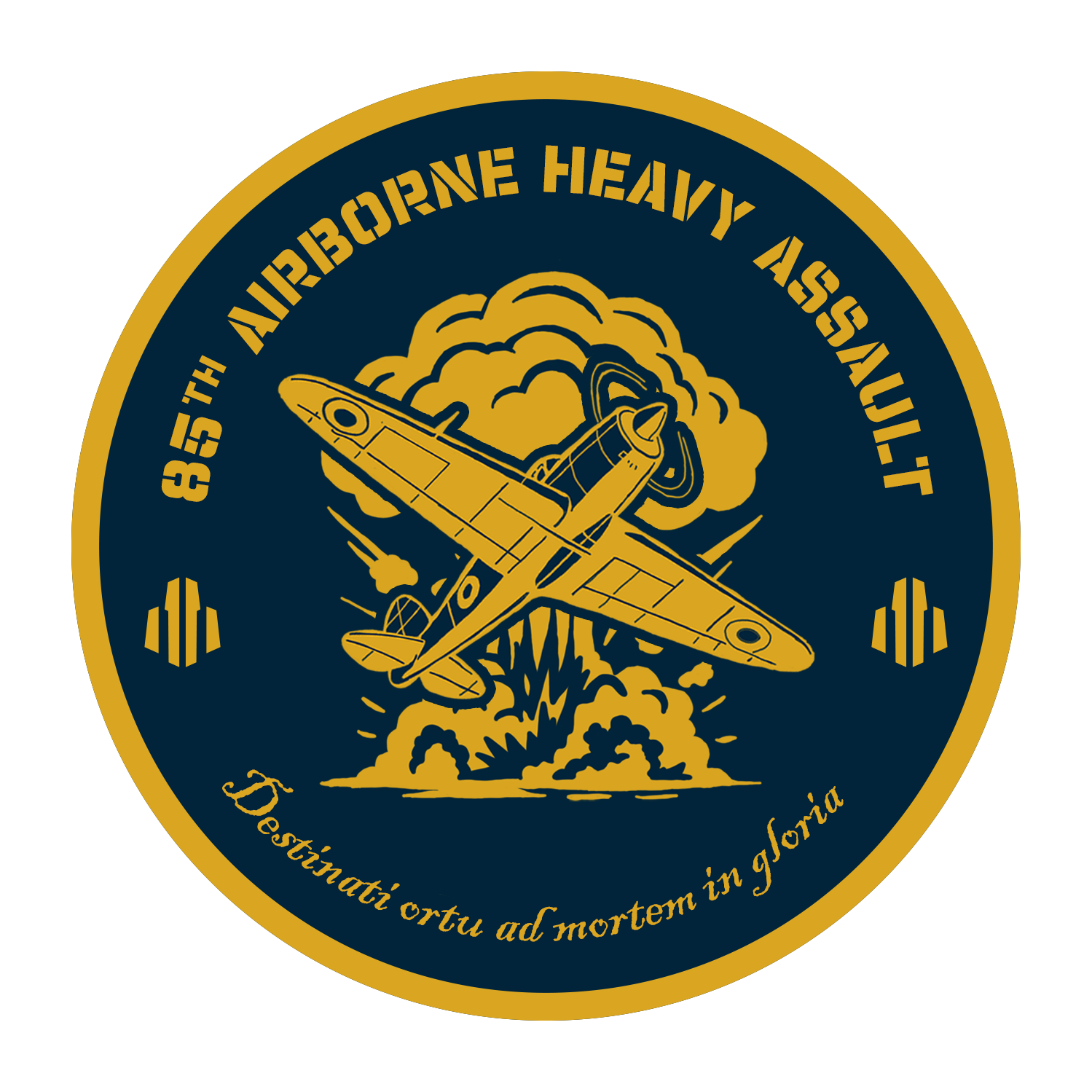 The 85th Airborne Heavy Assault Platoon Logo