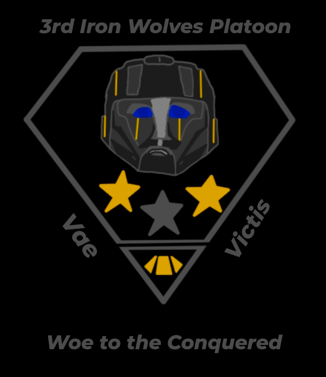 The 3rd Iron Wolves of Vytautas Logo