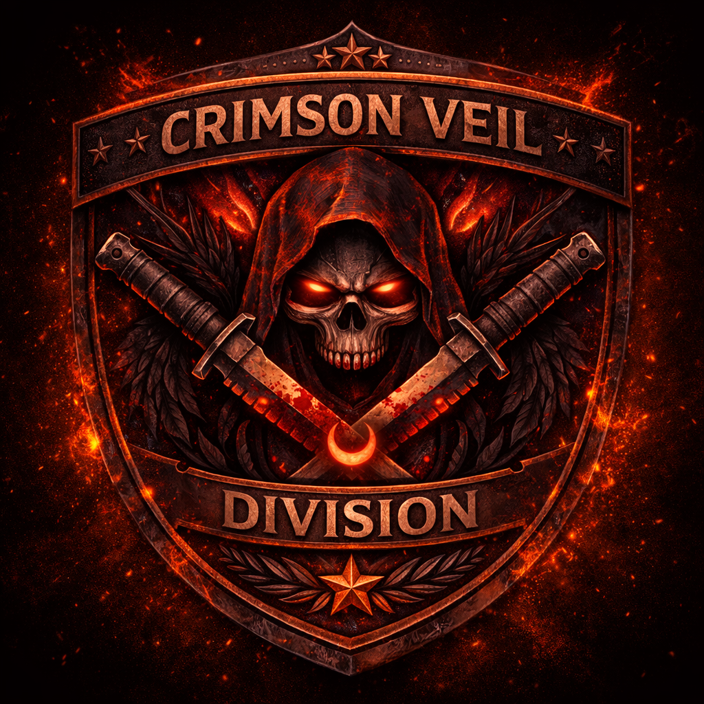 Crimson Veil Division Logo