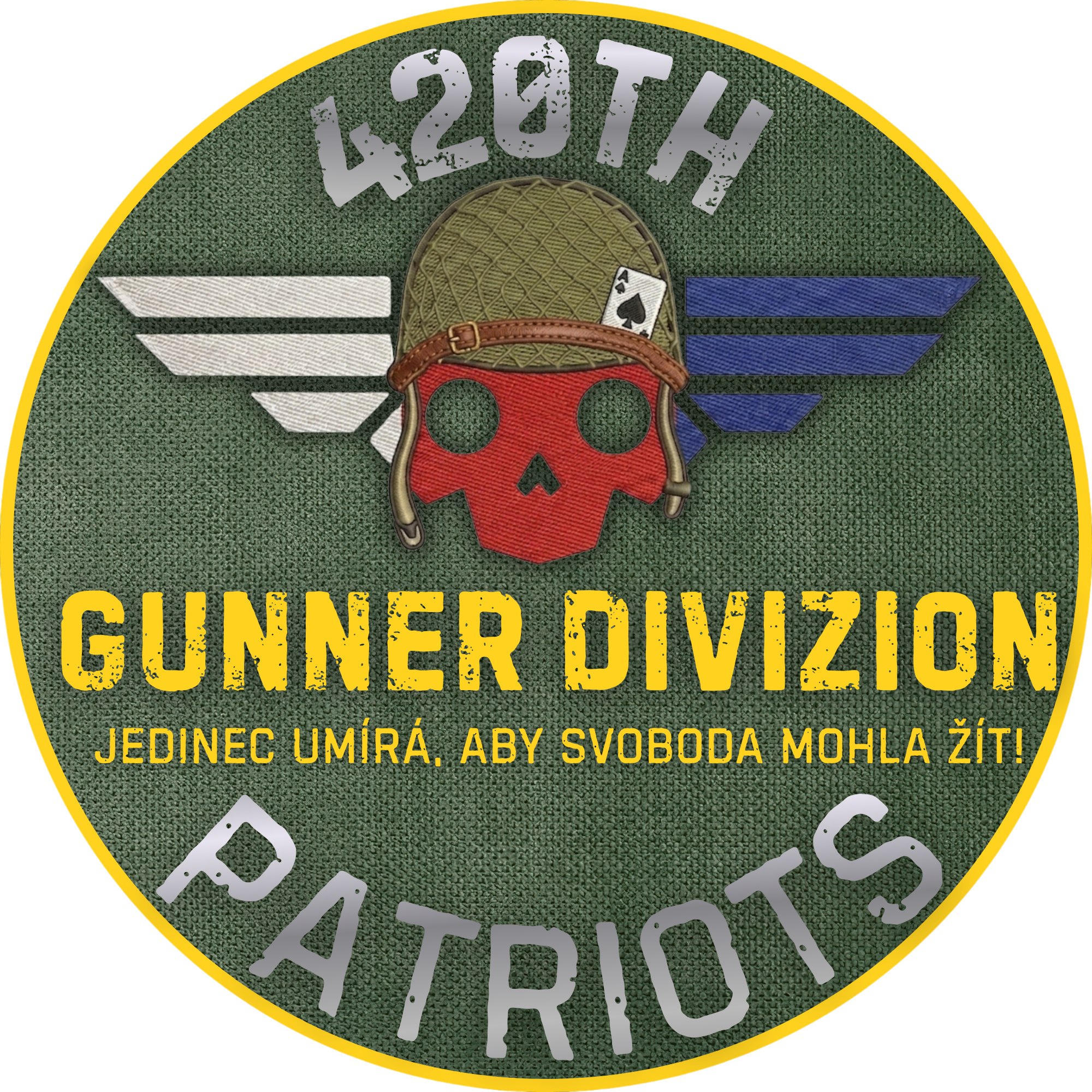 420th Patriots Gunner Division Logo