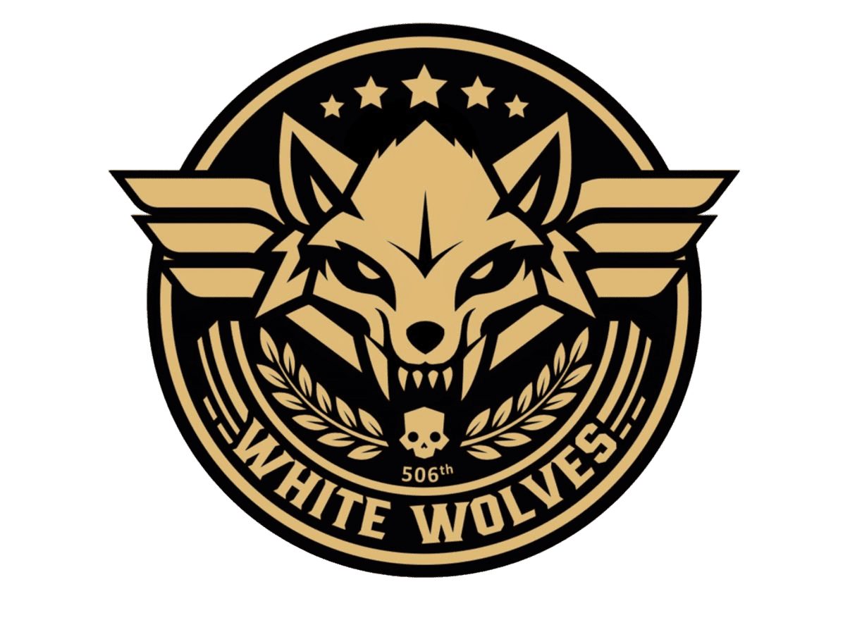 506th Airborne Infantry Regiment, White Wolves Logo