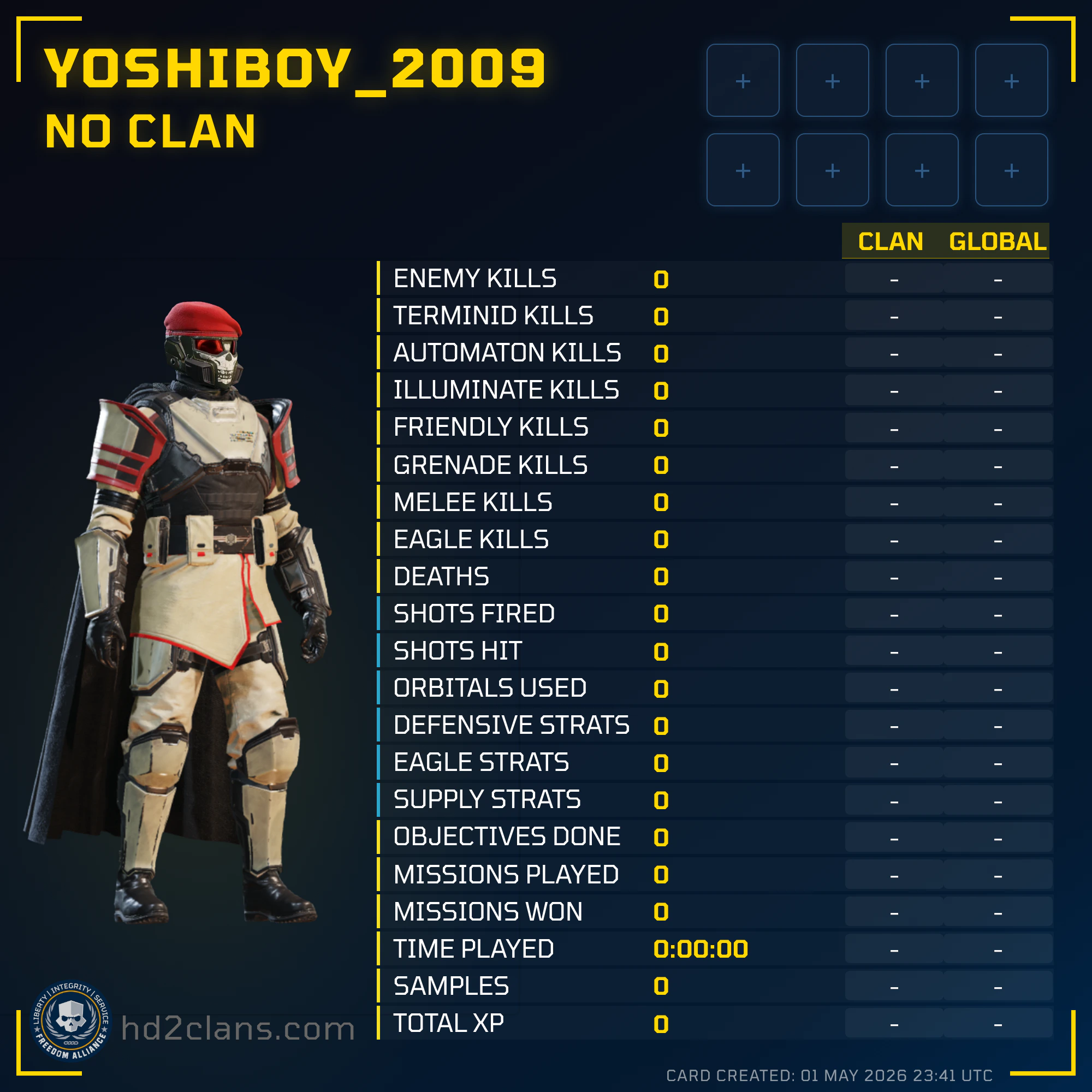 Player Card
