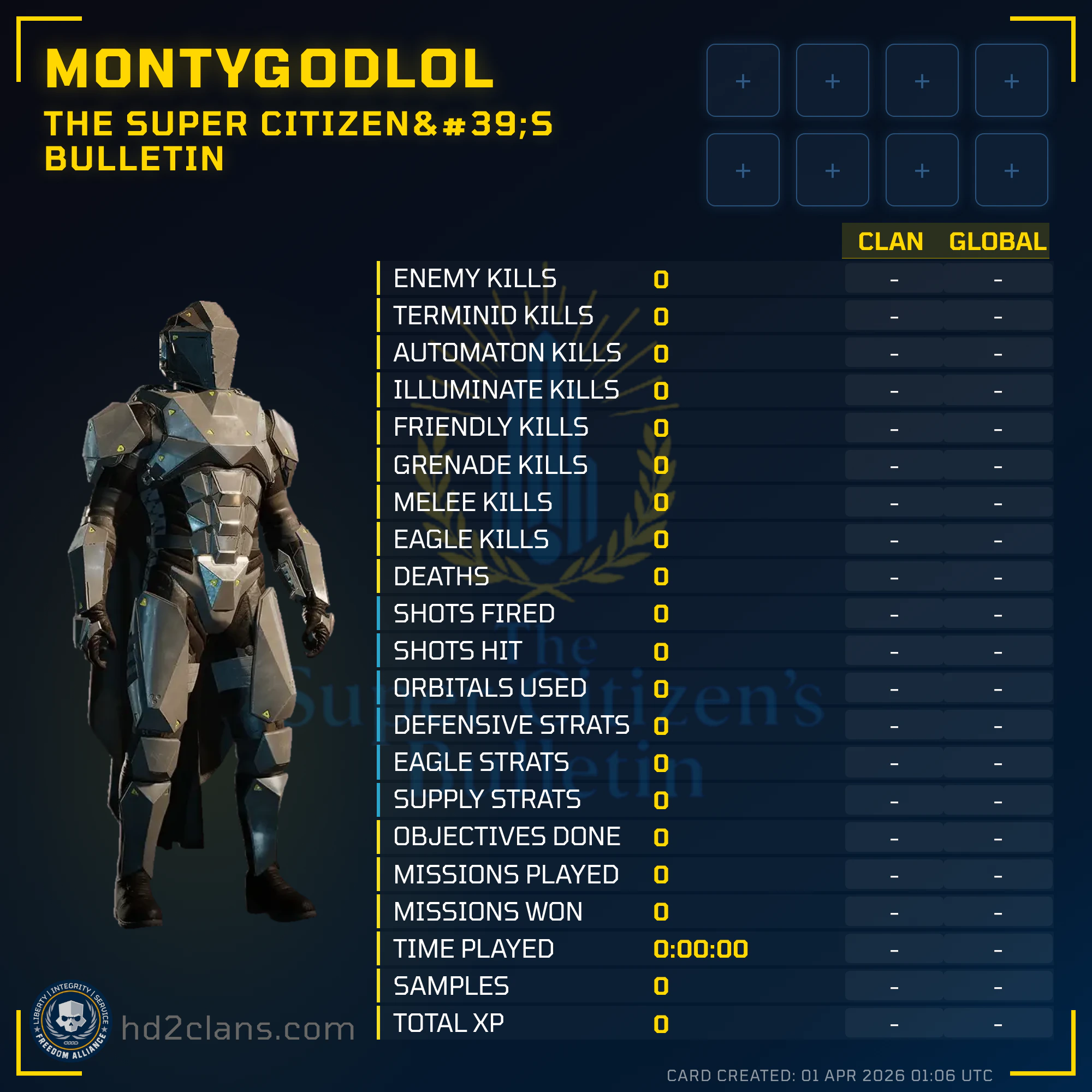 Player Card