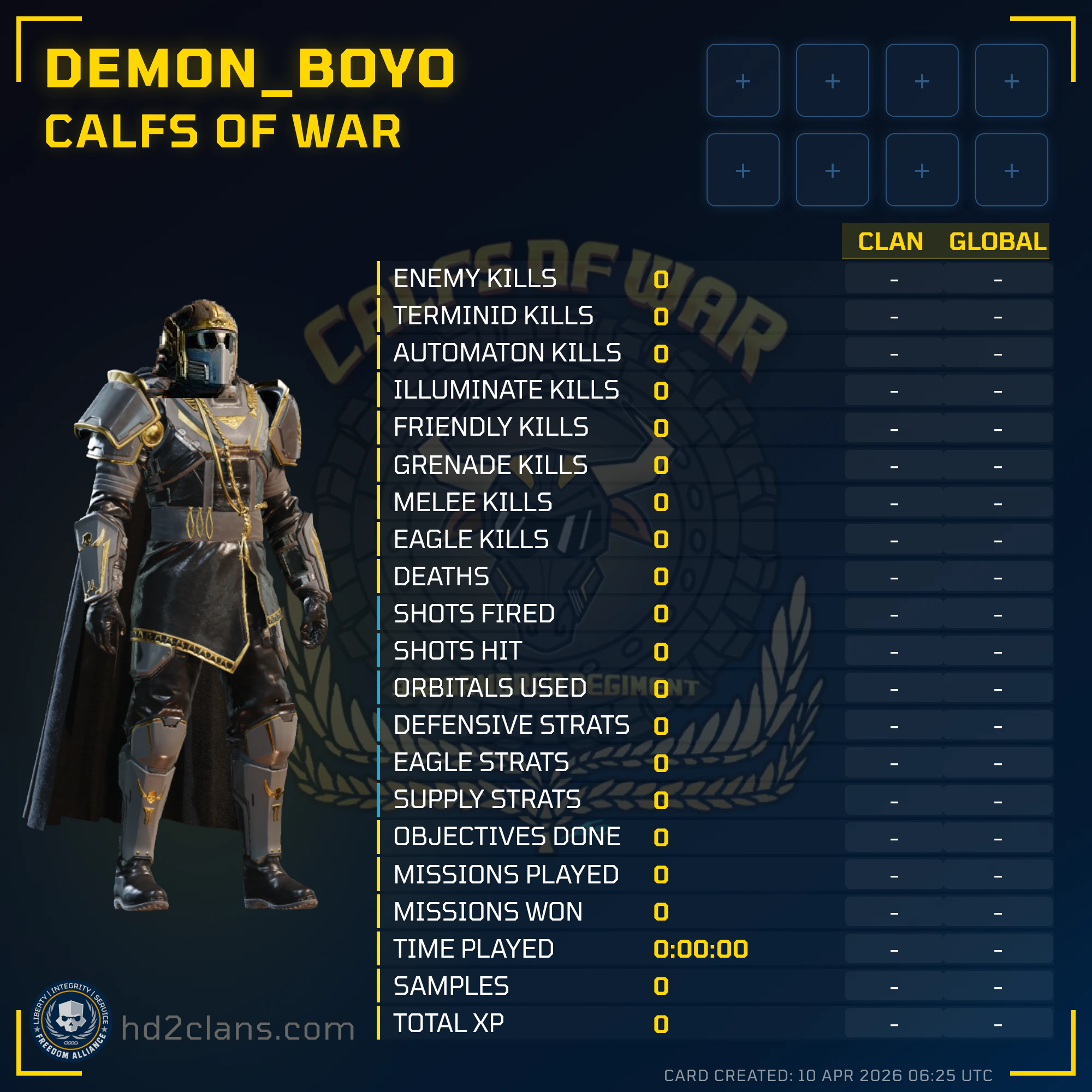 Player Card
