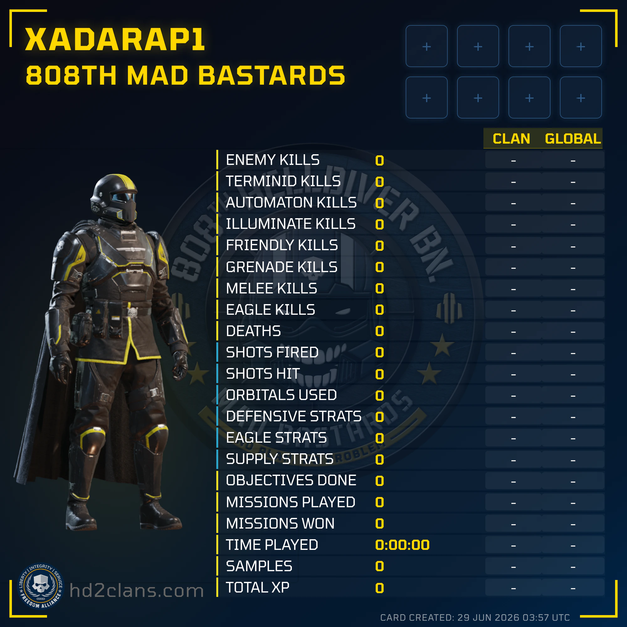 Player Card