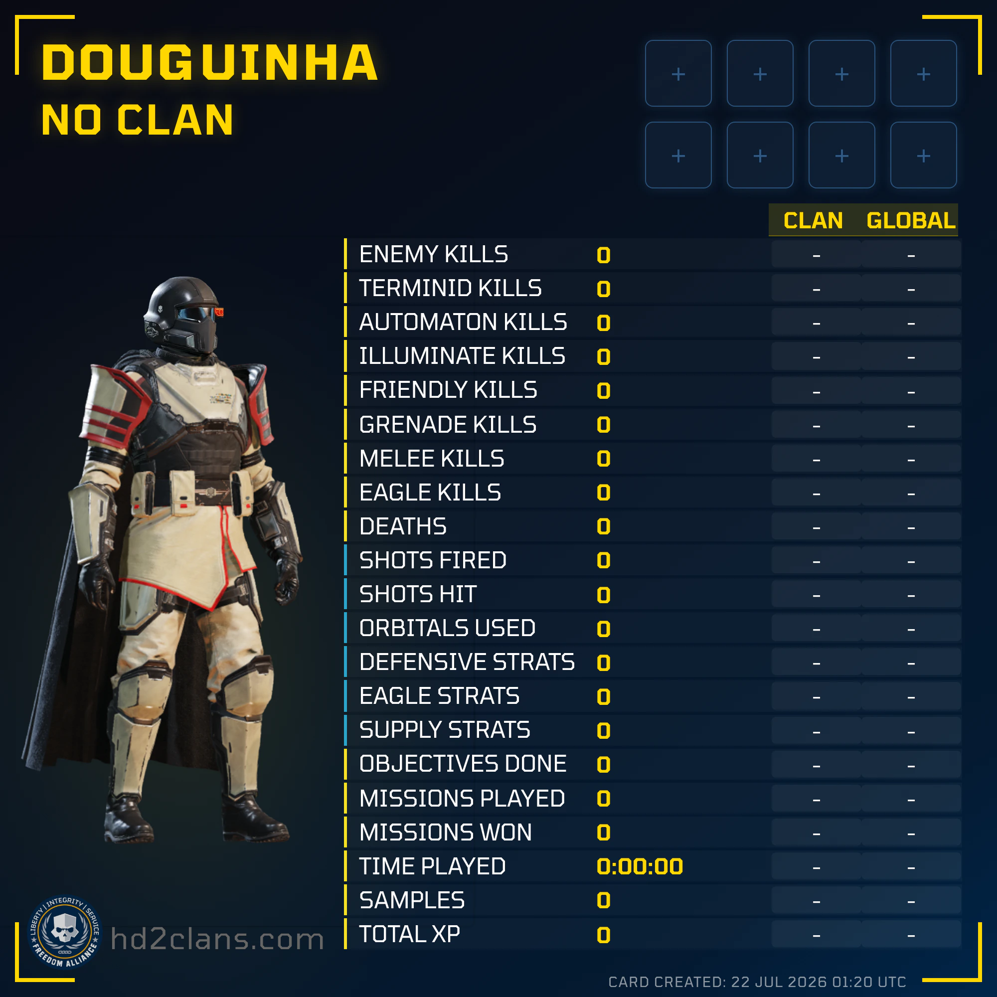 Player Card