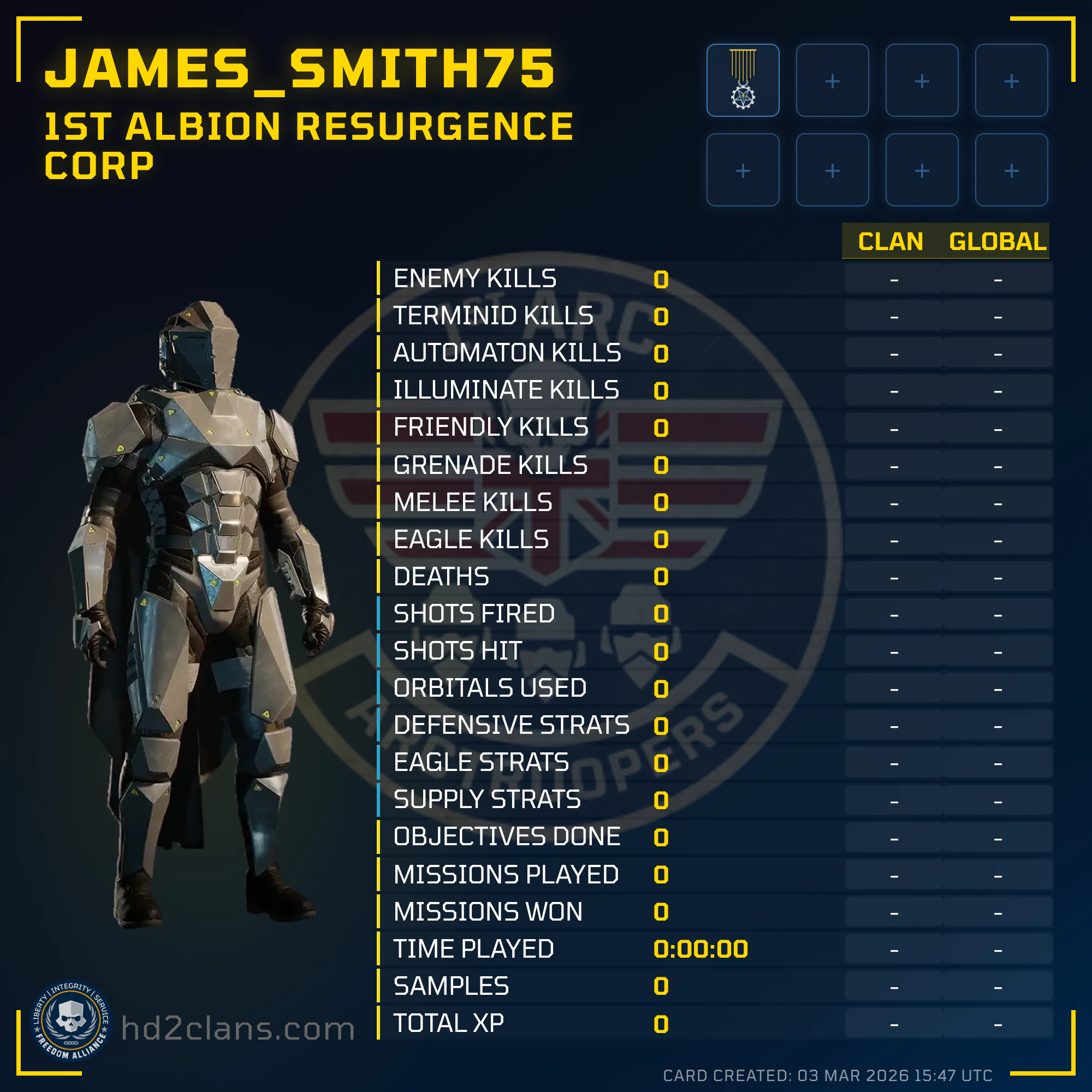 Player Card