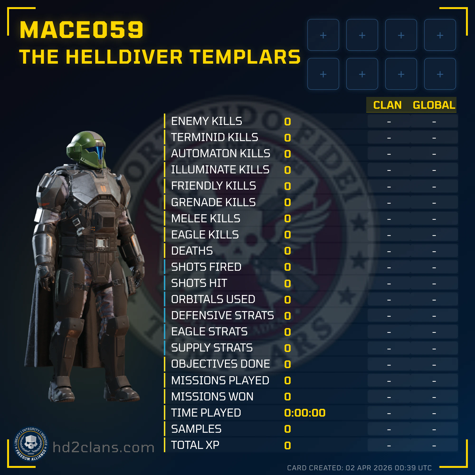 Player Card